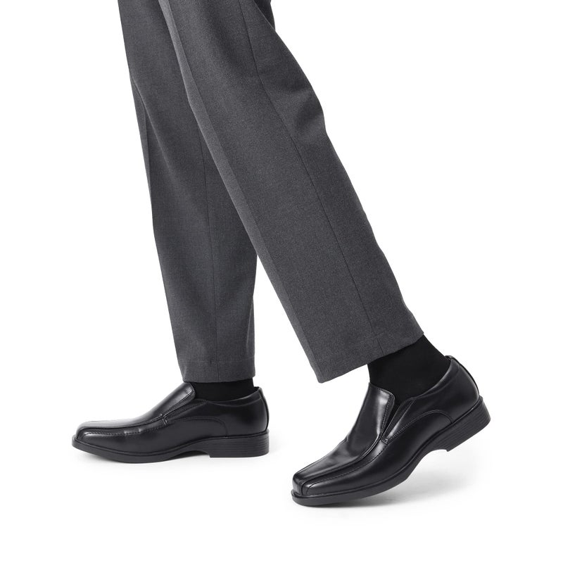 Bruno Marc Men's Square Toe Dress Loafers Shoes,Size 8,5-Black,CAMBRIDGE-05 - Image 4
